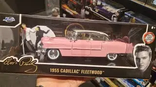 ELVIS PRESLEY 1955 Cadillac Fleetwood and 1956 Cadillac Eldorado by JADA TOYS