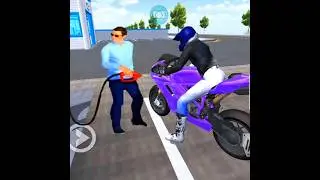 3D Driving Class Gas Station Funny Driving #shorts #3ddrivingclass