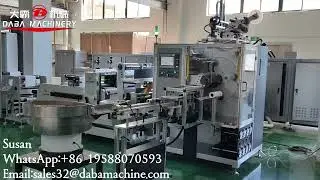 Non-Stop Butt Splicer Unwinding Unit With Die Cutting Unit And Automatic Turret Rewinder For Label