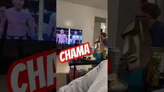 LMAO 😆 #chama #ufc313