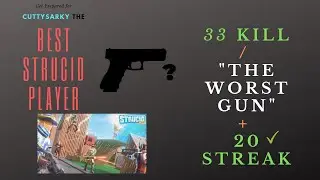 20 Streak + 33 KILLS (FFA Win) With the WORST GUN IN Strucid! (Roblox Fortnite)
