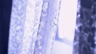 Curtains moving with the wind beautifully