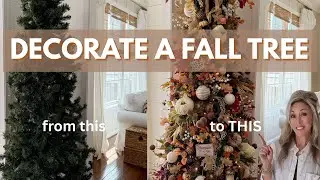 HOW TO DECORATE A FALL TREE 2025 🍁 Step-by-Step Styling Tips