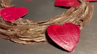 A Circle Filled With Love 🤍 | Textured Heart Art