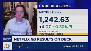 Bazinet: The bull case on Netflix jumped from 25 to 40 times forward earnings