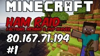 [MINECRAFT] PVP/FACTIONS/MCMMO 1.5.1 SERVER (OPEN 24/7) [HD]