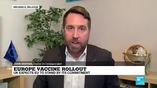Coronavirus pandemic: EU chief threatens UK with vaccine export curbs