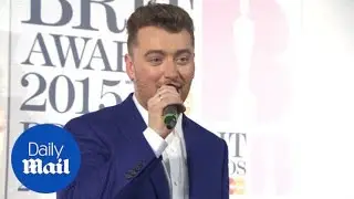 Sam Smith on how it feels to win TWO Brit Awards - Daily Mail