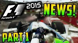 F1 2015 GAME NEWS - NEW SETUP MENUS, CHANGE TYRE PRESSURES & MORE! (Part 1)