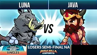 Luna vs Java - Losers Semi-Final - BCX Singles Finals 2021 - NA 1v1