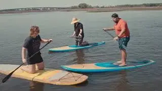 Road Trip Adventures | Episode 4 Paddle Boarding Dutton Island