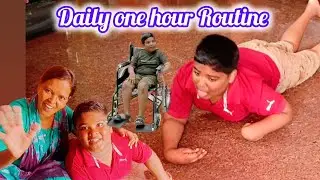 ♿ ♿ Ebe's morning routine ♿ #anithaslifediary #tamil #wheelchair 
