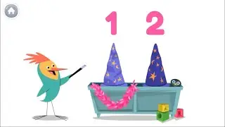 Count 1 to 3 objects for preschoolers - 1 to 3 number counting - 1 to 3 fun counting - Counting