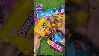 Satisfying Video ASMR Lollipops Chocolate and Candy Gummy Candy Unboxing Video ASMR.