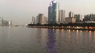 Beautiful Guangzhou harbour