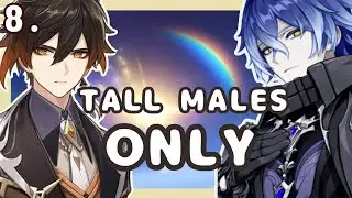 NEW FIVE STARS!! (Flins AND Zhongli pulls) | GENSHIN IMPACT with ONLY Tall Males (8)