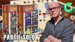 SMALL-TIME HEROES - A serious competitor for Slay the Spire? - SOLO SECTION & REVIEWS