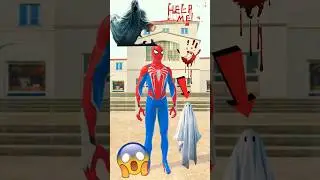😱super man🦸 Accidentally Buy A Haunted House 🏠 IN ITAS 3D #short#gta #viral #🦸#🥹