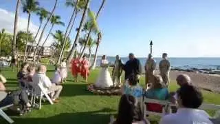 A Maui wedding in 13 seconds at The 5 Palms!