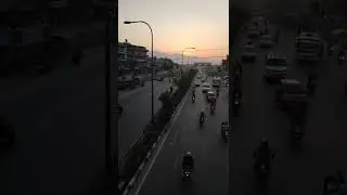 Sunset on from Luckanthali Sky Bridge 🌇 #Shorts