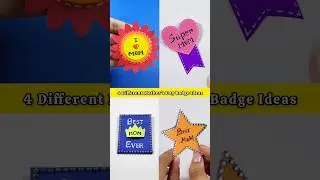 4 Mother's Day Paper Craft ideas || #mothersdaycraft #papercraft #happinessishandmade