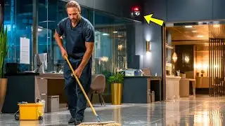 Single Dad Cleaned Empty Office Building at Night&mdash;Not Knowing CEO's Cameras Were Recording