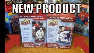 16/17 Upper Deck Top Rookies Hanger Box Break x2 &mdash; с наборами серий 1 и 2 15/16!