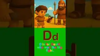 Bible ABCs Song Letters A&ndash;D  Part 1 | Fun Christian Alphabet Song for Kids #biblesongs #alphabetsong