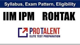 IIM Rohtak IPM 2020 I Admission Details, Important Dates, Fees