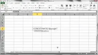 Twitter Username in MS Excel