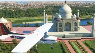 Flying over Taj Mahal | Microsoft Flight Simulator | RTX 2070 Super | Ryzen 5 3600 |