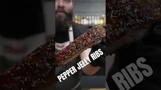 Smoked Pepper Jelly Ribs!