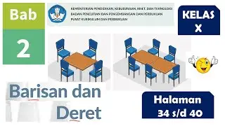 (Part 1/4) BARISAN DAN DERET MATEMATIKA KELAS 10 KURIKULUM MERDEKA #kurikulummerdeka #matematikasma