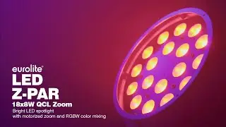 EUROLITE LED Z-PAR 18x8W QCL Zoom