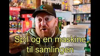 Nye spil og en maskine til samlingen