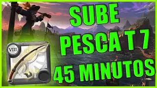 ⭐CÓMO Subir PESCA a TIER 7⭐ SÓLO [45 Minutos ] en Albion Online