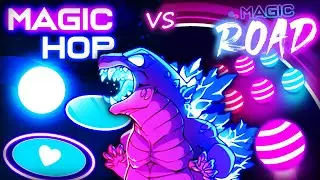 Godzilla Theme Song | Tiles Hop vs Dancing Road *EPIC SPEED UNLOCKED*