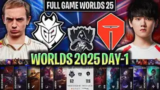 G2 vs TES WORLDS 2025 SWISS STAGE DAY 1 | G2 ESPORTS vs TOP ESPORTS WORLDS 2025