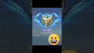 akhirnya mytical honor🙏🤣🤣 #mobilelegends #myticalhonor #honor #grandmaster