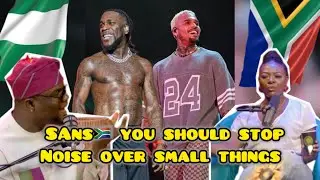 South Africans and Nigerians crash again over Chris Brown and Burna Boy Saga 🇿🇦🇳🇬