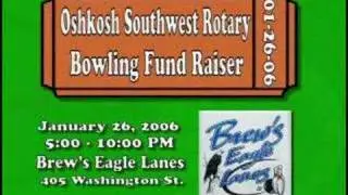 Southwest Rotary Bowling Fundraising PSA