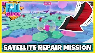 HOW TO WIN IN THE NEW SATELLITE REPAIR EVENT | FALL GUYS LATEST EVENT | HOW TO QUALIFY