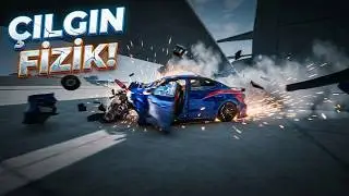Gerçekçi araba çarpışma fiziği oyunu! ÇILGINCA :D // Steam // Beamng.drive