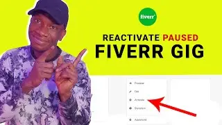 How to reactivate Fiverr gig after being paused by Fiverr