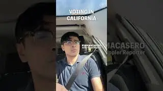 What it's like to vote in California #USvote