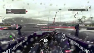 Codemasters F1 2015 PS4 Rain Gameplay Sochi Daniil Kvyat