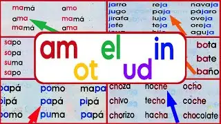 El libro nacho/ El mejor m&eacute;todo para aprender a leer. 📖📕📝📚