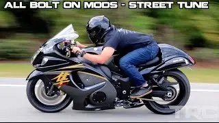 Suzuki Hayabusa battles Turbo Supra on the highway!