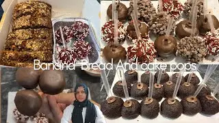 Cake pops & Banana Bread Order By Chef Nazia Vlog @chefnazia11 