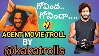 Agent Movie Troll || Funny Trolling || Akhil Akkineni